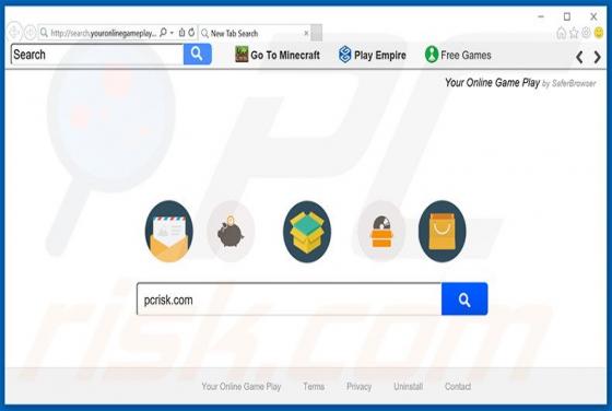 Search.youronlinegameplay.com Dirottatore