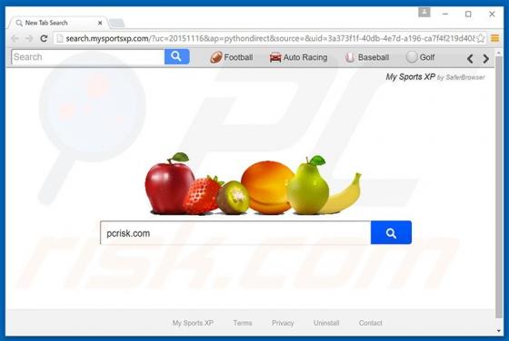 Search.mysportsxp.com Dirottatore