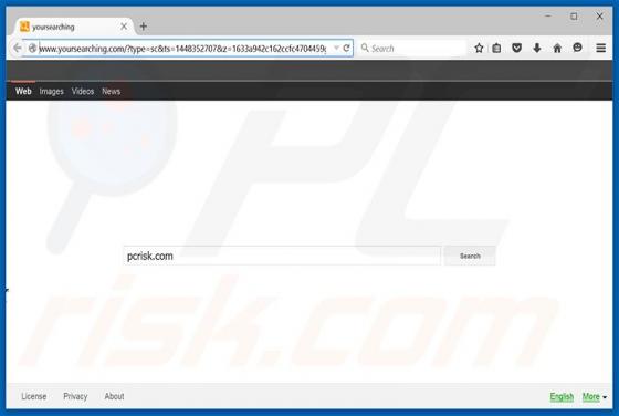 Yoursearching.com Dirottatore