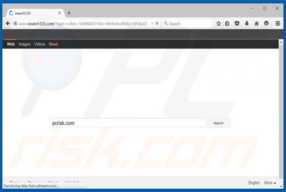 Isearch123.com Dirottatore