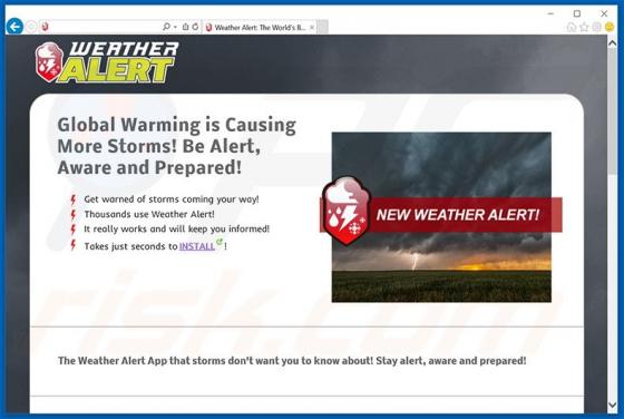 Annunci di Weather Alert