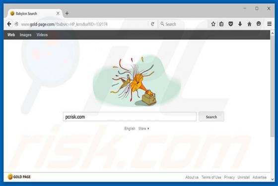 Gold-page.com Dirottatore