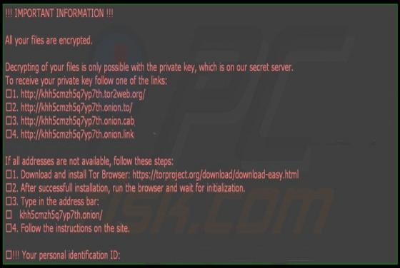 BartCrypt Ransomware