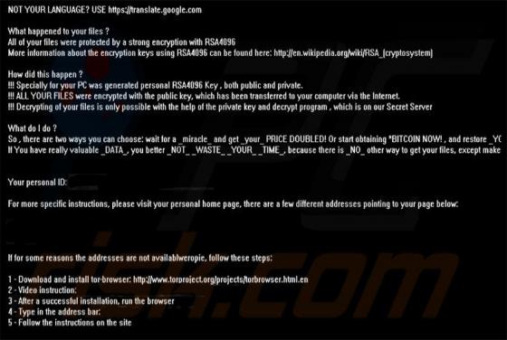 CrypMIC Ransomware [Aggiornato]