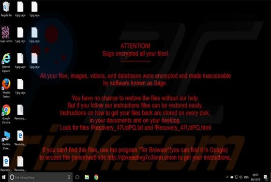 Sage Ransomware