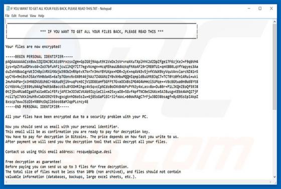 Scarab Ransomware