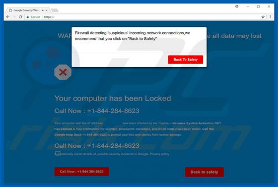 Suspicious Incoming Network Connections Truffa