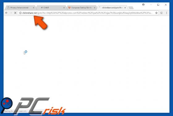 Clicknshare.net Dirottatore