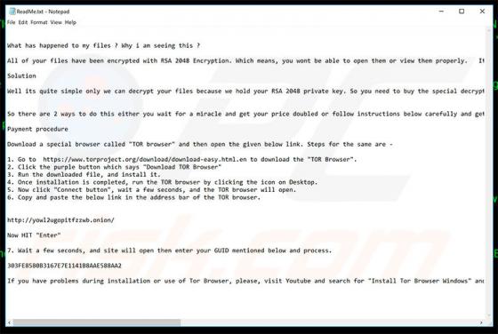 SIGMA Ransomware