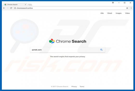 Chromesearch.online Dirottatore
