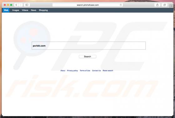 Search.pitchofcase.com Dirottatore (Mac)