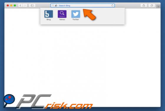 Search.lavradoor.com Dirottatore (Mac)