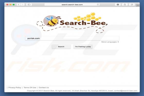 Search.search-bee.com Dirottatore (Mac)