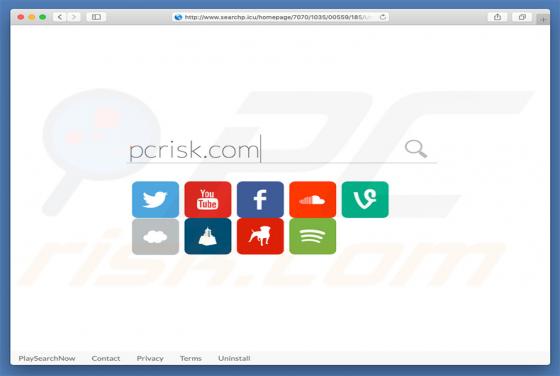 Searchp.icu Dirottatore (Mac)