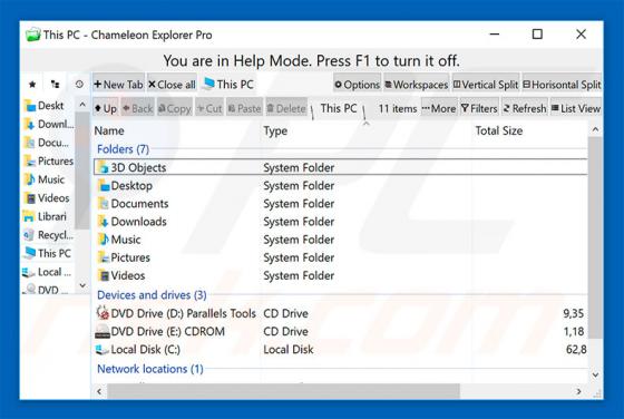 Chameleon Explorer Pro Adware