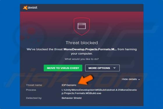 IDP.Generic Malware
