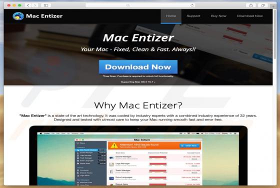 MacEntizer Applicazione indesiderata (Mac)