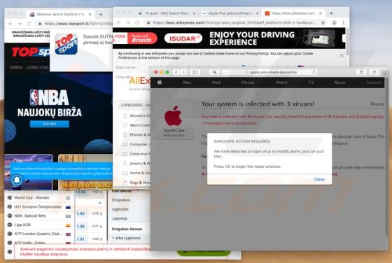 POP-UP Virus (Mac)