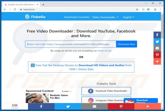 Keepvid.pro Annunci