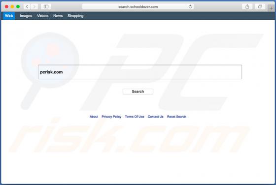 Search.schooldozer.com Dirottatore (Mac)