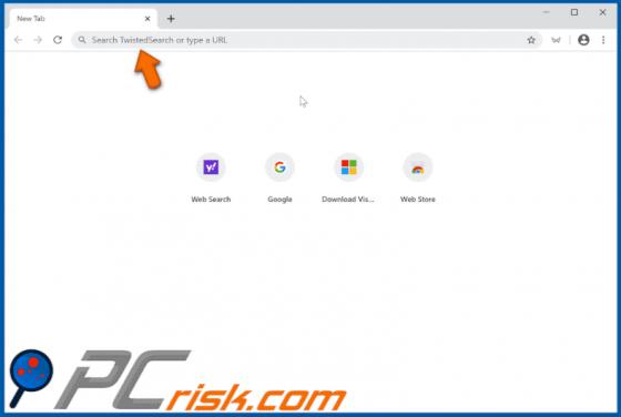 Twisted Search Browser Hijacker (Dirottatore)