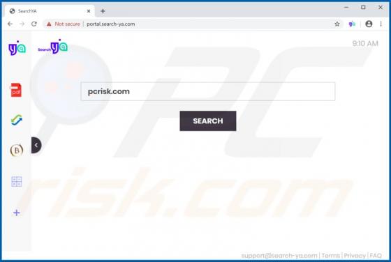 SearchYA Browser Hijacker (Dirottatore)