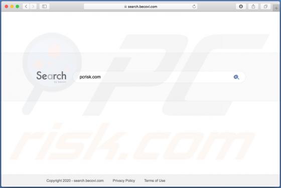 Search.becovi.com Dirottatore (Mac)