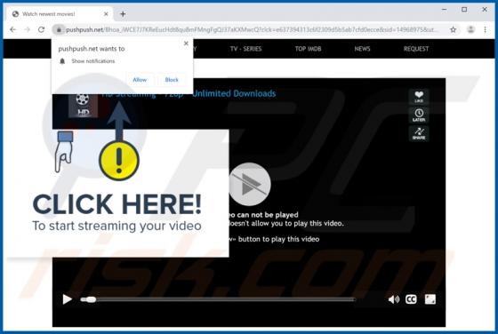 Pushpush.net Ads