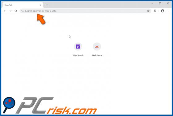 Spinyon Browser Hijacker (Dirottatore)