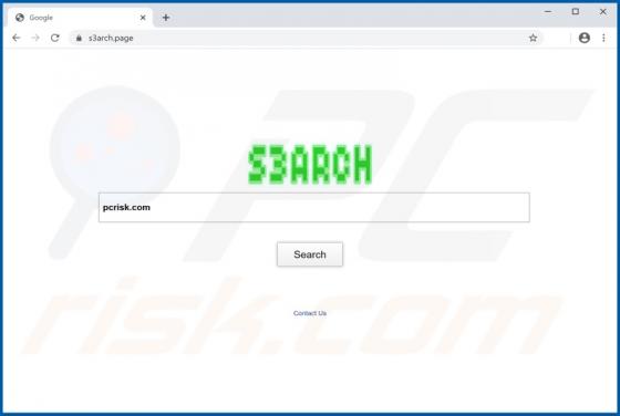 S3arch.page Browser Hijacker (Dirottatore)